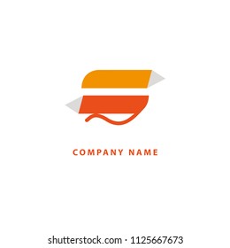 Logo concept of chat, blog, note, encyclopedia, online courses, outline art, webinar, communication, stationery, education. Sketch icon. Vector logotype design pen and paper.