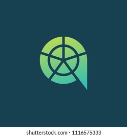 Logo concept of chat, media, soft, dialogue script, popup, spam, profile, software, communication, contact, social network. Support service, messenger. Message icon. Vector illustration speech bubble.