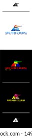 LOGO CONCEPT combination APC .paint contractor that paints houses and commercial buildings