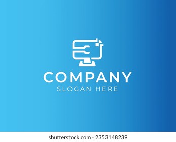 Logo Concept for Computer Repair Service