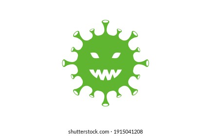 Logo concept of Coronavirus (COVID-19)