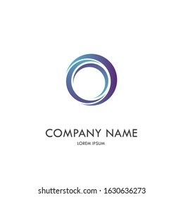 logo Concept design symbol  template Rings - vector-Illustration design