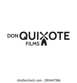 Logo concept "Don Quixote Films"