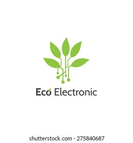 Logo concept "Eco Electronic"