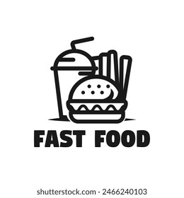 logo concept for fast food providers