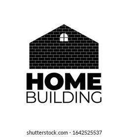 logo concept home building vector