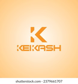 logo with a concept K word