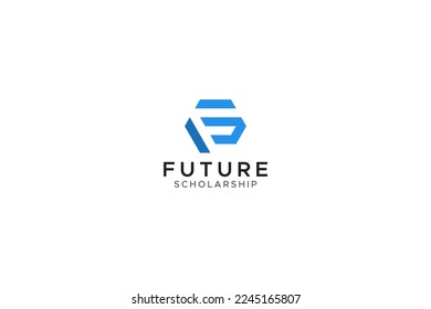 Logo Concept of Letter F and S for Professional Support and Foundation Organization Business Company