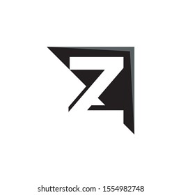 
logo with the concept of letters and arrows