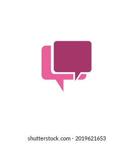 Logo for the concept of messages, chat and communication