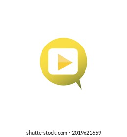 Logo for the concept of messages, chat and communication