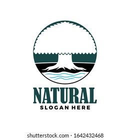 
Logo with the concept of nature