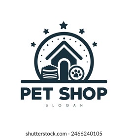 logo concept for pet shop store