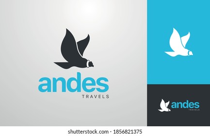logo concept for travel company