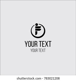 IF logo concept for your business