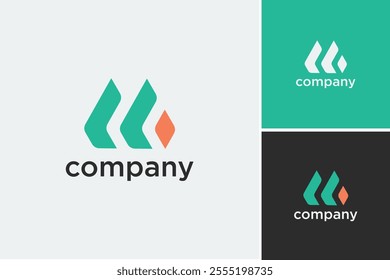 logo concepts designs letter M