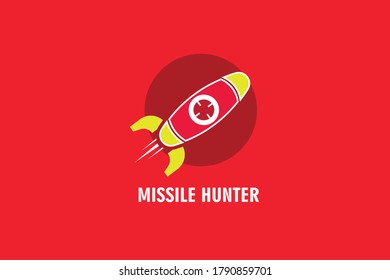 Logo Consept Missile Rocket, Icon Rocket Missile