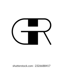 the logo consists of the letter G and R combined. Outline and elegant.