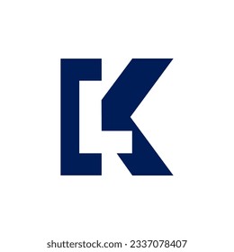 the logo consists of the letter K and L combined. Outline and elegant.