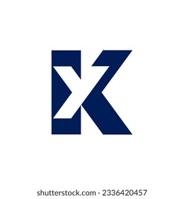 the logo consists of the letter K and Y combined. Outline and elegant.