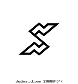 the logo consists of the letter N, S and N combined. Outline and elegant.