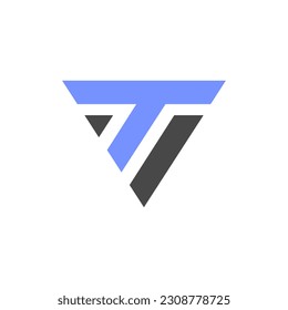 the logo consists of the letter V and T monogram.