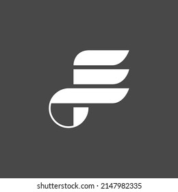 the logo consists of the letters F and G, or E G monogram.