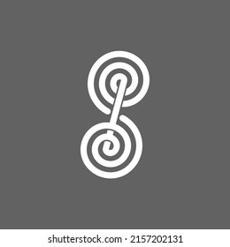 das Logo besteht aus den Buchstaben S und I Monogramm.