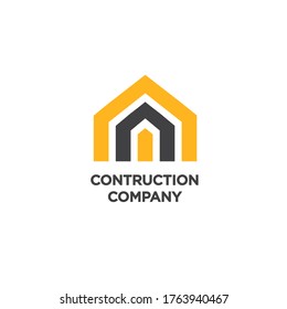 Logo construct perfect for logo company of construction