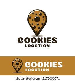 logo Cookies location art illustration