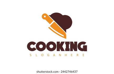 a logo for a cooking company called cooking.