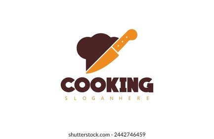 a logo for cooking with a spoon on it
