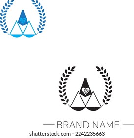 Logo Court law .Attorney logo with scale of justice, legal icon, advocate label logo design inspiration.