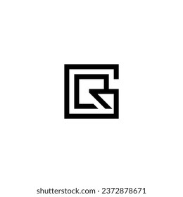 Logo cr initial cr company corporation  design