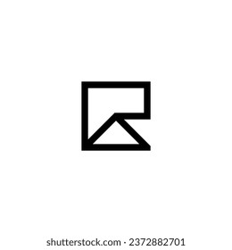 Logo cr initial cr vektor business identity brand LLC