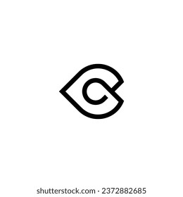 Logo cr initial cr vektor identity brand ambassador 