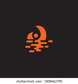 logo crab icon templet vector 