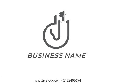 logo creative building and horse