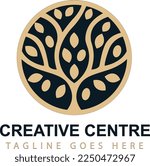 logo for the creative centre of differrent skills 