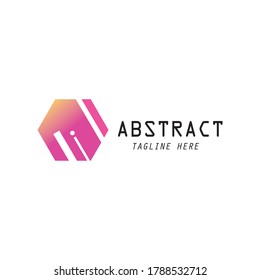 logo creative space  colorful vector design template