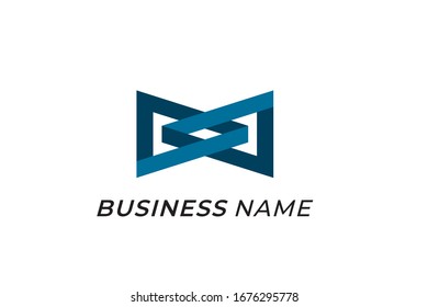 logo creative vector tie and ribbon