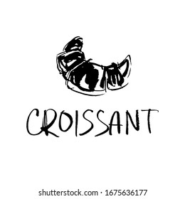 Logo for a croissant bakery.