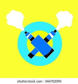 logo crossed electronic cigarettes