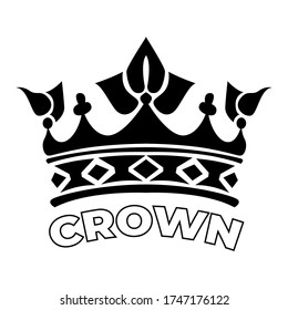 Logo Crown, Vector Crown Illustration, Icon Crown Illustration