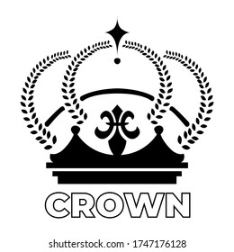 Logo Crown, Vector Crown Illustration, Icon Crown Illustration