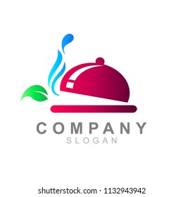the logo of the cuisine menu located in the restaurant, restaurant icon template