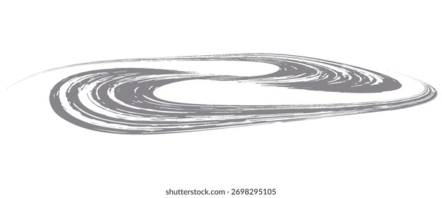Logo curves wavy lines icon light breeze wind, calligraphic stripes