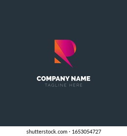 Logo Custom R Initial Design