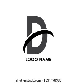 logo D abstract