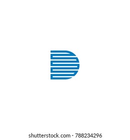 logo D abstract